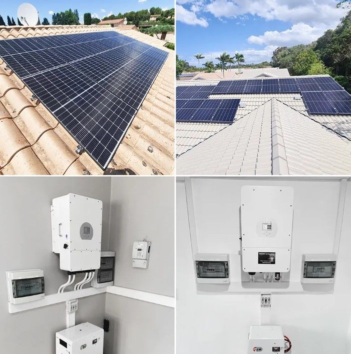 Комплексная гибридная солнечная система энергии 3 фазы 5Kw 8Kw 10Kw 48V Гибридная солнечная панель на сети