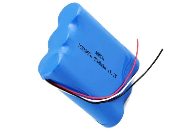 11.1V/12V 2600mAh 18650 литий аккумулятор IEC62133 Медицинское оборудование вакуумный робот батарея