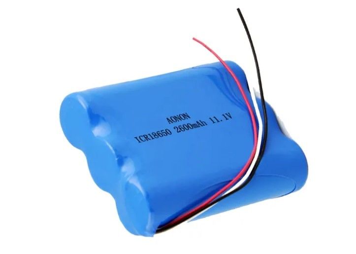 11.1V/12V 2600mAh 18650 литий аккумулятор IEC62133 Медицинское оборудование вакуумный робот батарея