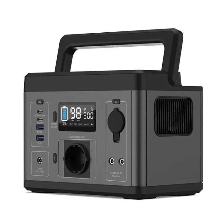 Производитель 300w 600w 1200w 2200w Lifepo4 Литийная батарея Внешняя энергетическая система Солнечный генератор Переносная электростанция