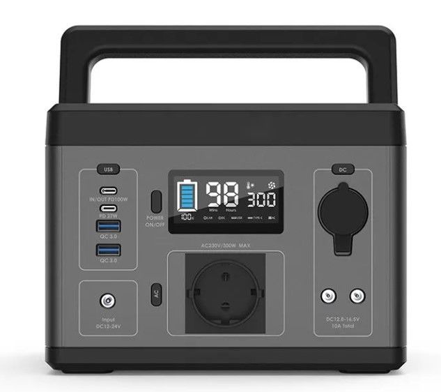 Производитель 300w 600w 1200w 2200w Lifepo4 Литийная батарея Внешняя энергетическая система Солнечный генератор Переносная электростанция