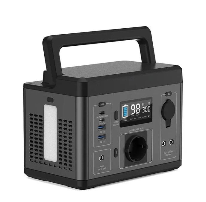 Производитель 300w 600w 1200w 2200w Lifepo4 Литийная батарея Внешняя энергетическая система Солнечный генератор Переносная электростанция
